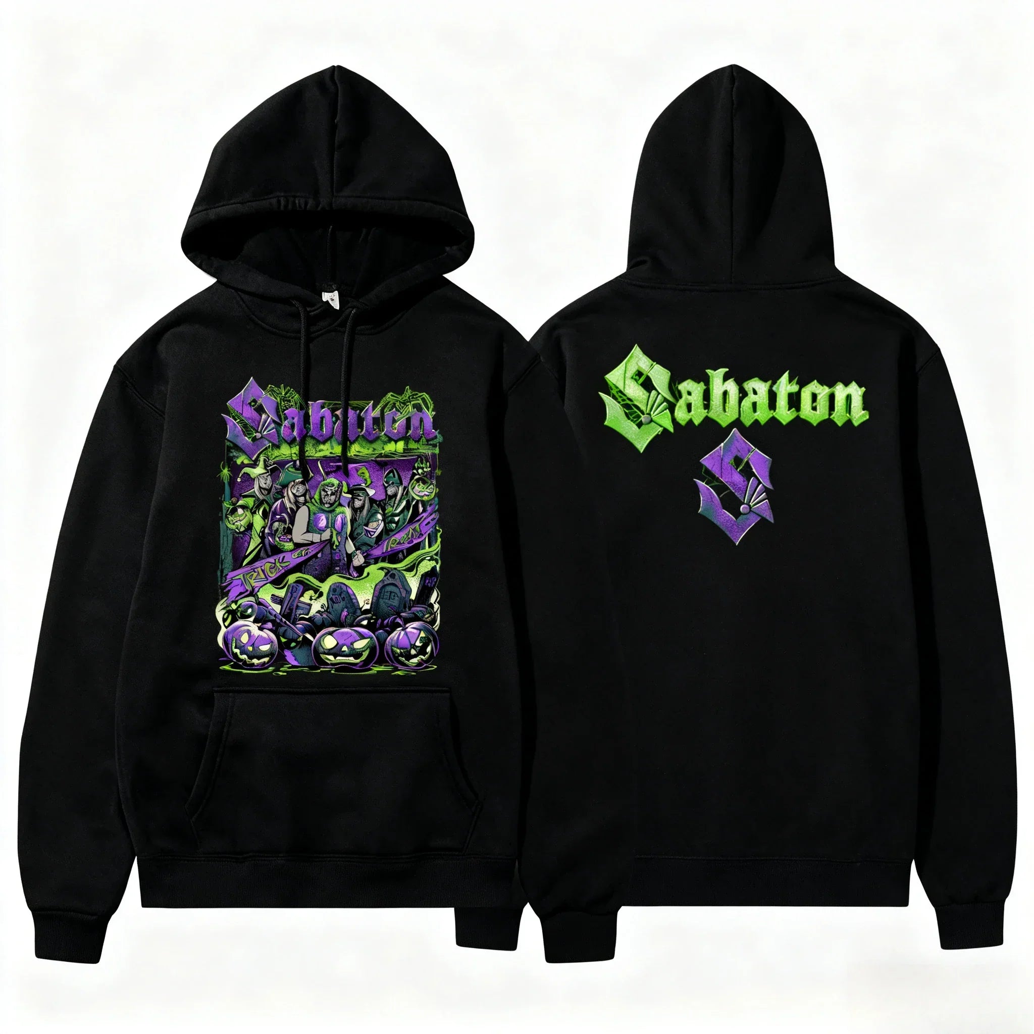 Swiss Fallon Rock Music Band New Hoodies Sabaton Classic Print Women Men Vintage Fashion Hoody Street Y2k Overszied Sweatshirts