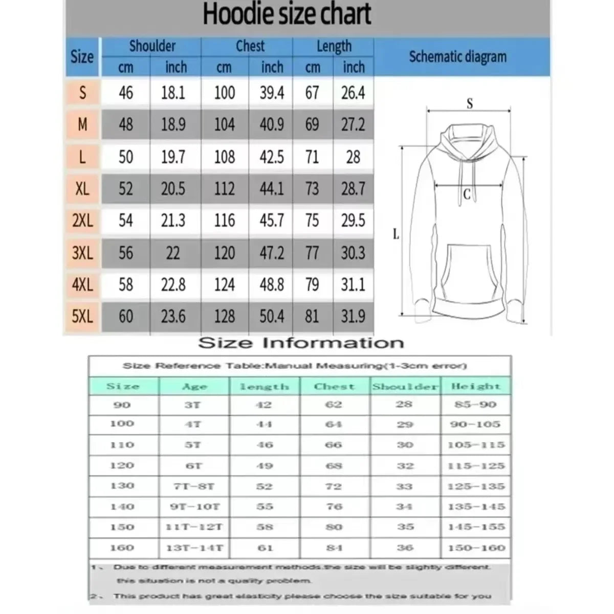 Anime Halloween Gengar Double Printed Hoodie for Men and Women. Autumn/Winter  Harajuku Large Size Casual Trend Sweater