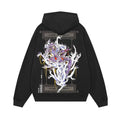 Hoodies Sleeve Hoodies Pure Cotton Clothing Knights of The Zodiac Japanese Anime Men Oversized Long Sleeved Shirt