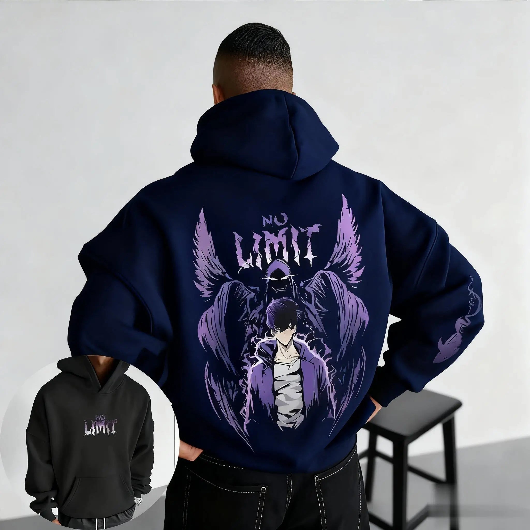 Solo Leveling Anime Print Hoodie Men Women Casual Top Pullover Sweatshirt New Fashion Autumn Long Sleeve Top Streetwear Cosplay