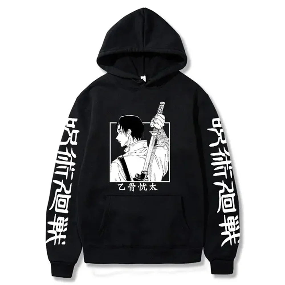 hoodies for man 3D Anime Satoru Gojo Printing Hooded Men Women Hoodies Prevalent Harajuku Manga Unisex Sweatshirt Men's clothing