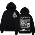 Anime Eva Printing Hoodies Women Sweatshirts Gothic Y2k Tops Vintage Grunge Clothes Oversized Hoodie Harajuku Goth Streetwear