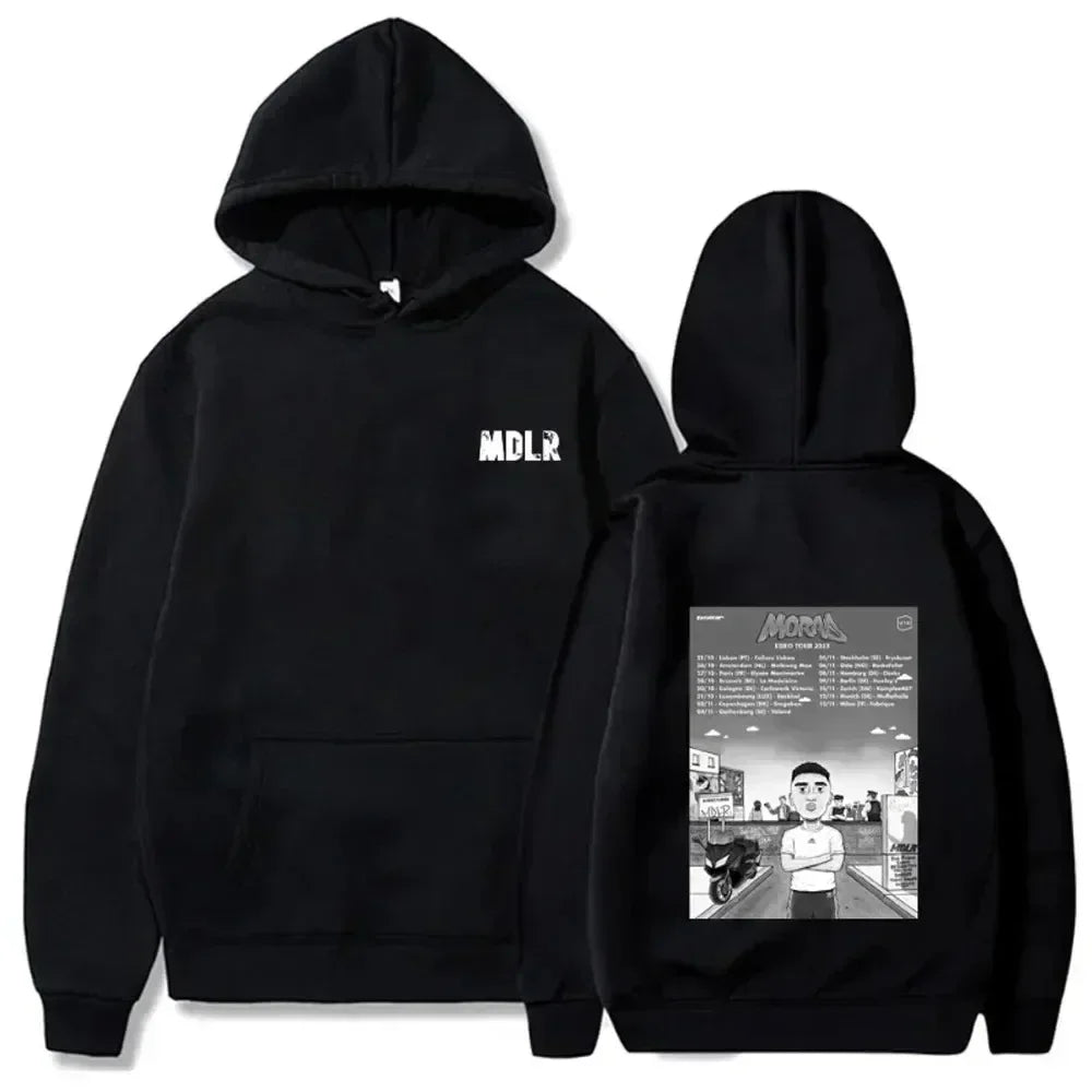 Print Hoodies Women Fleece Sweatshirt Hip Hop Casual Hoodie Vintage Pullovers Loose Y2k Clothes Women Sweatshirt