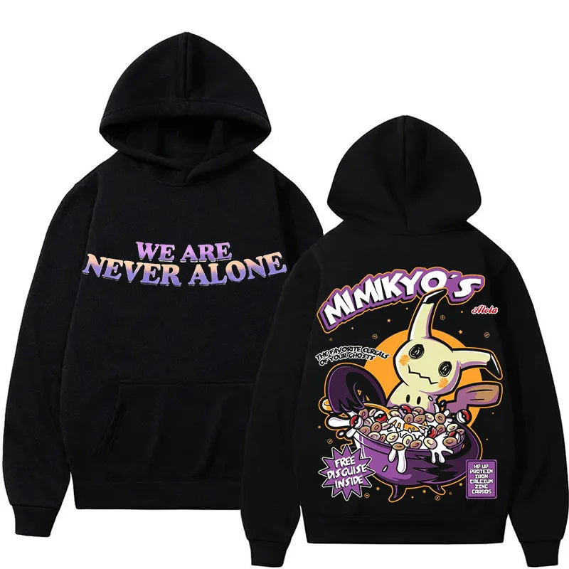 Game Halloween Limited Hoodie for Men Women 2025 Autumn/winter New Mimikyu Joint Y2K Large Size Loose Casual Sweater Top