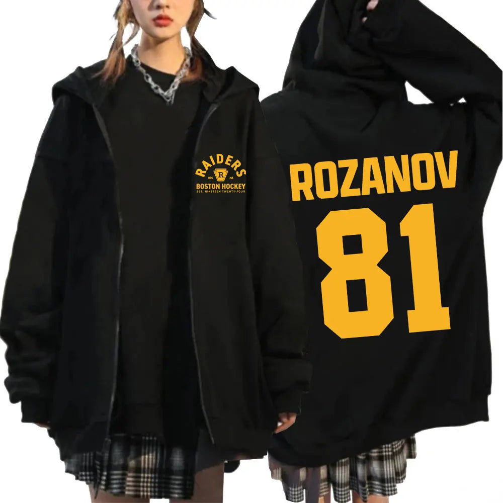 Zipper Hoodies Men's Women Clothing Fashion Zip Up Sweatshirts Jackets Coats