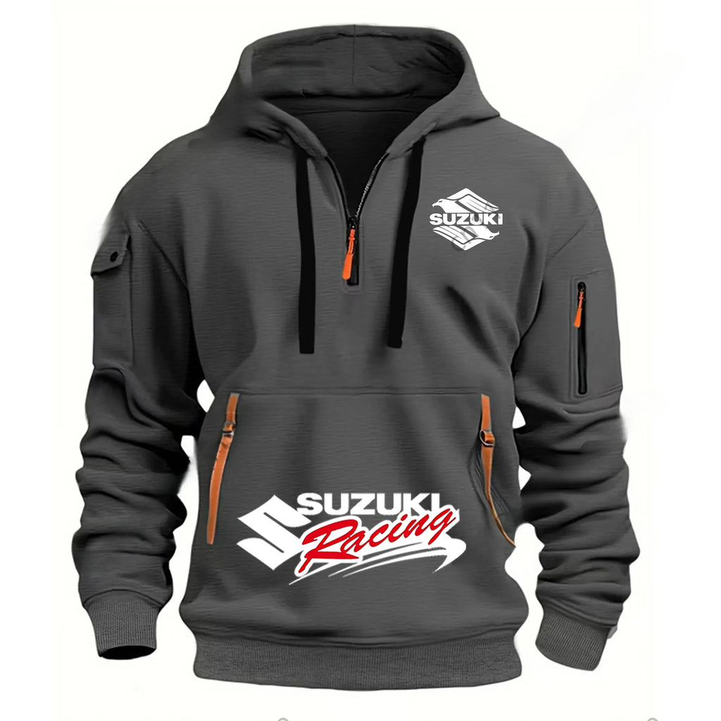 men's hoodies. hooded sweatshirts. outdoor-style streetwear. motorcycle clothing. high-quality. warm winter