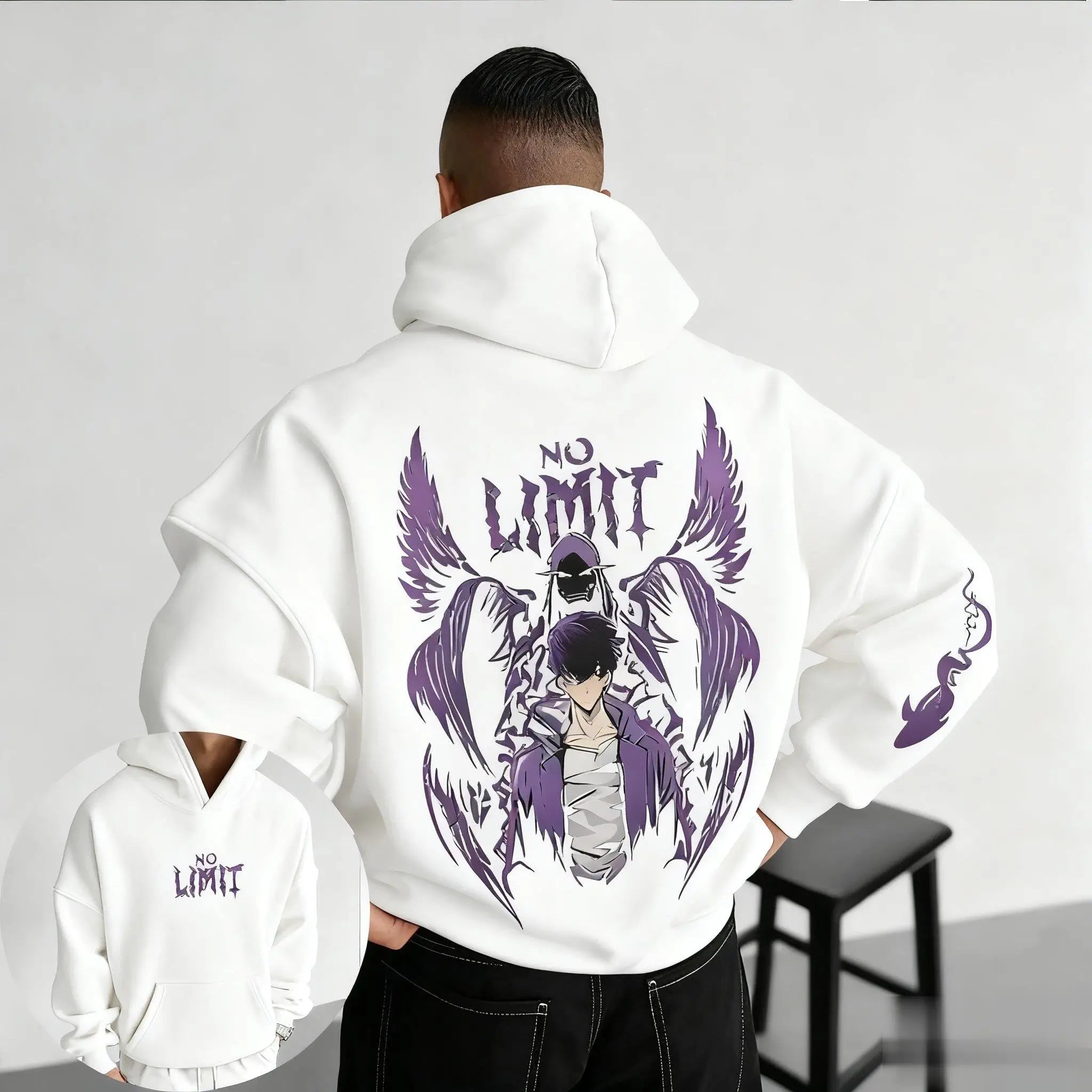 Solo Leveling Anime Print Hoodie Men Women Casual Top Pullover Sweatshirt New Fashion Autumn Long Sleeve Top Streetwear Cosplay