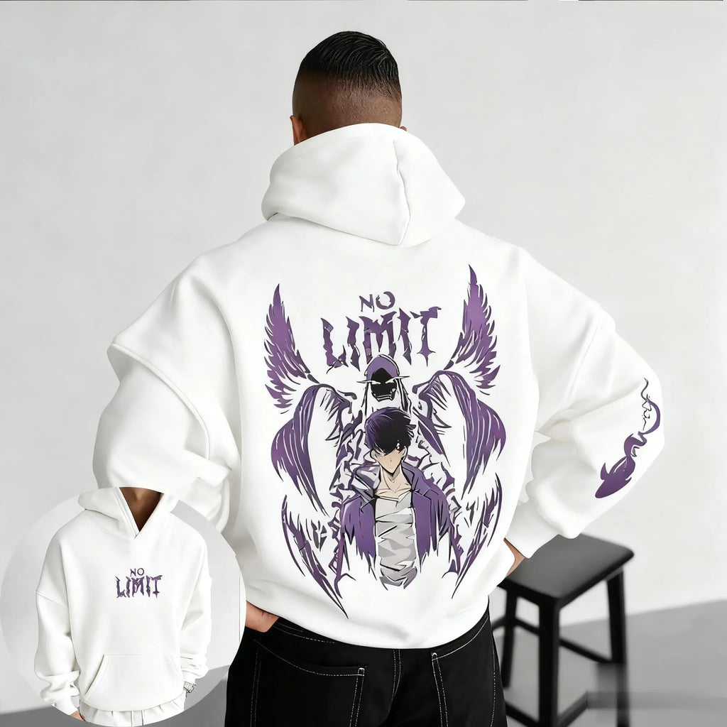 Solo Leveling Anime Print Hoodie Men Women Casual Top Pullover Sweatshirt New Fashion Autumn Long Sleeve Top Streetwear Cosplay