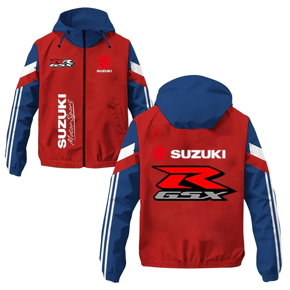 Racing Jacket Team Uniform Motorcycle Jacket Windproof Thin Sun-protective Clothing Outdoor Cycling Men's Jacket Y2K