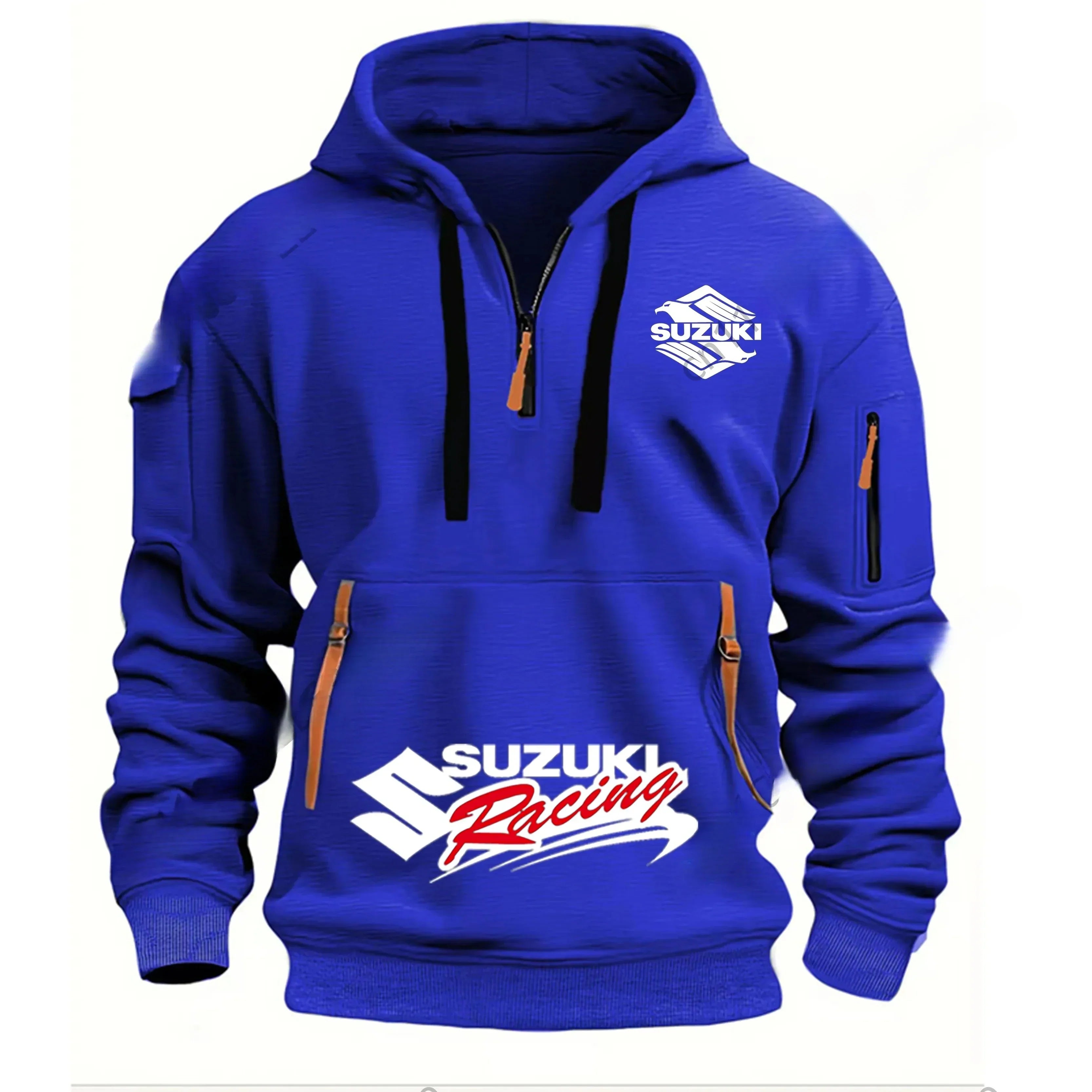 men's hoodies. hooded sweatshirts. outdoor-style streetwear. motorcycle clothing. high-quality. warm winter