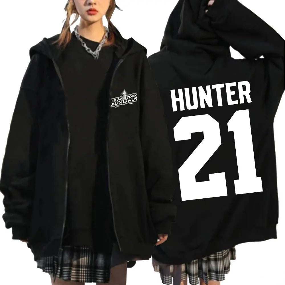 Zipper Hoodies Men's Women Clothing Fashion Zip Up Sweatshirts Jackets Coats