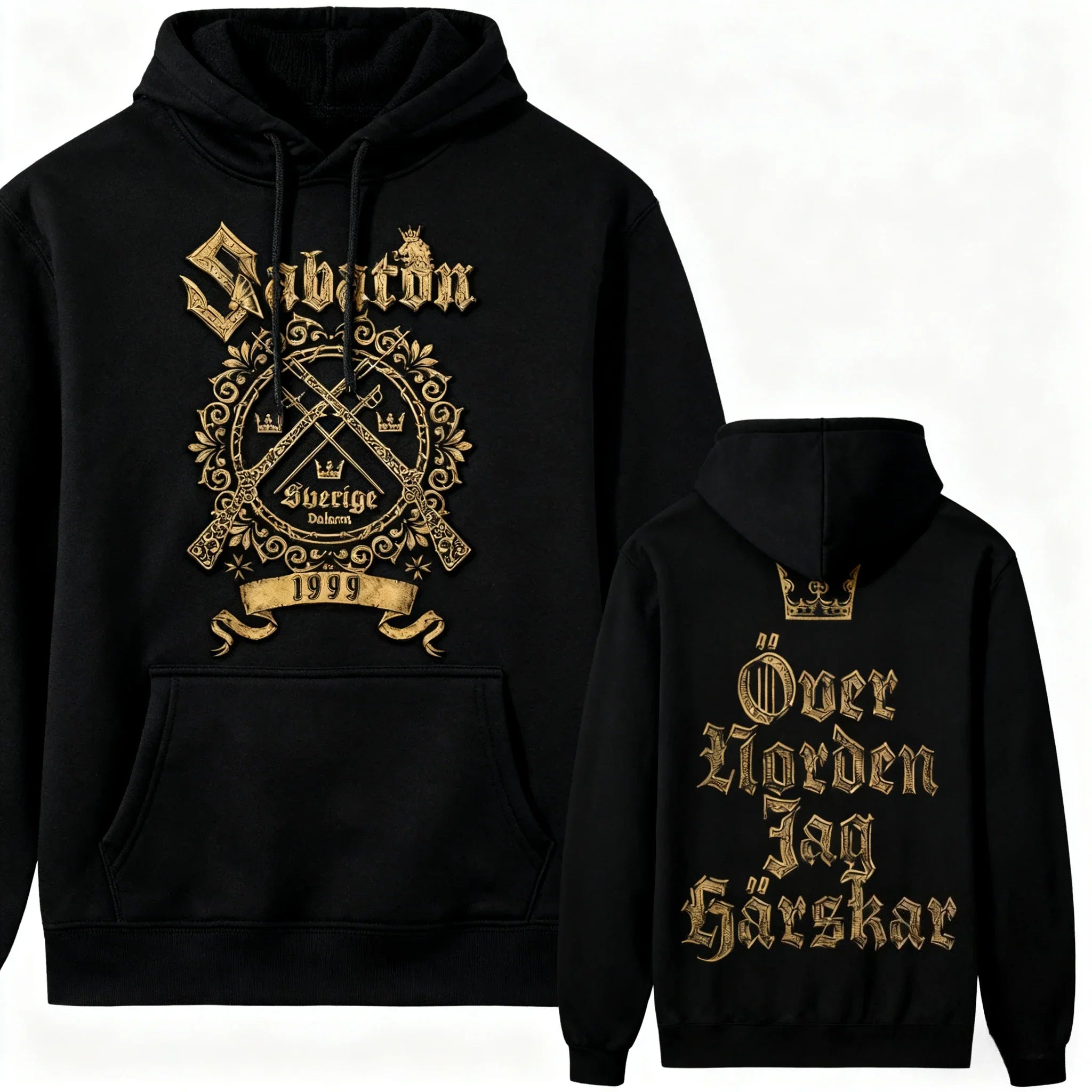 Swiss Fallon Rock Music Band New Hoodies Sabaton Classic Print Women Men Vintage Fashion Hoody Street Y2k Overszied Sweatshirts
