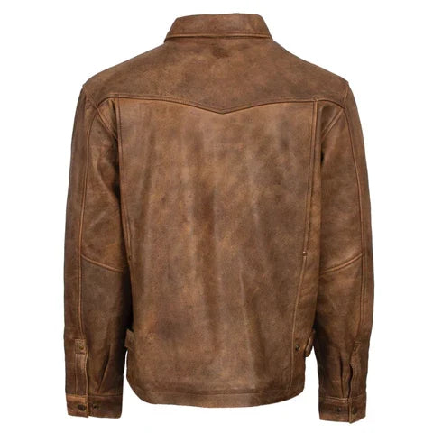 STS Ladies Rifleman Leather Jacket - Chestnut
