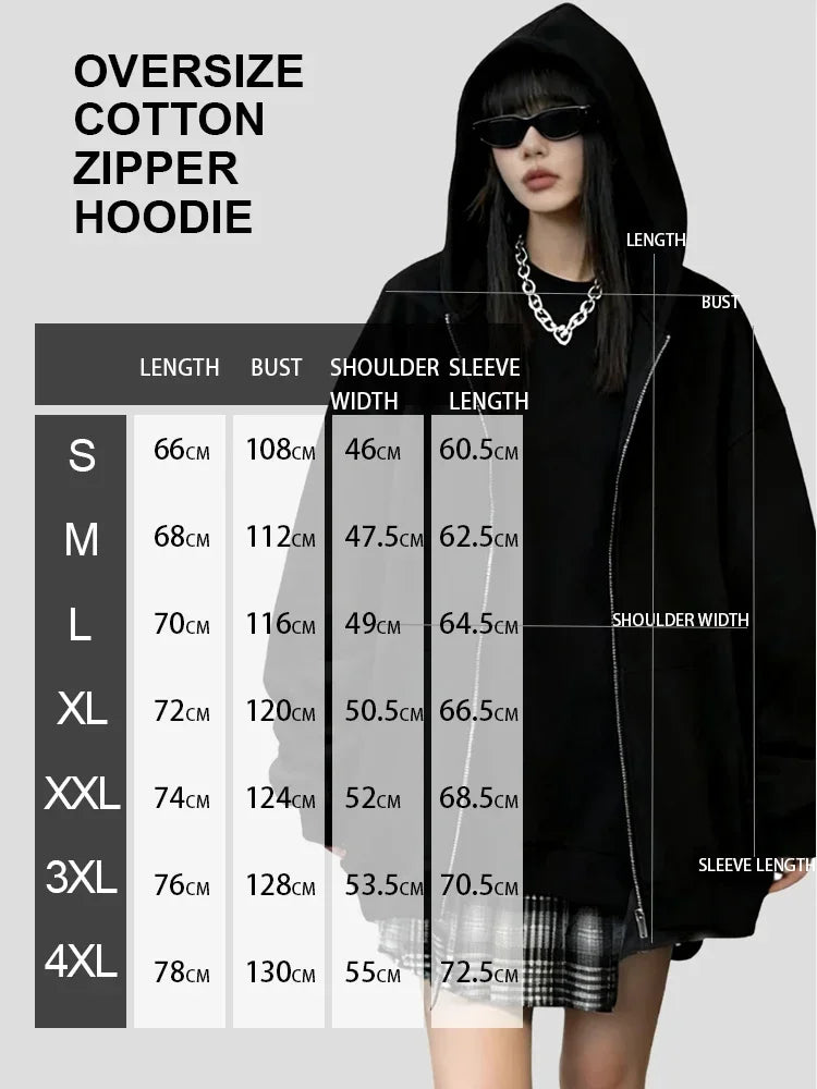Anime Zip Up Pullover Hoodie Men Women One Piece Luffy Casual Streetwear Y2k Autumn Winter Graphic Print Long Sleeve Jacket Tops