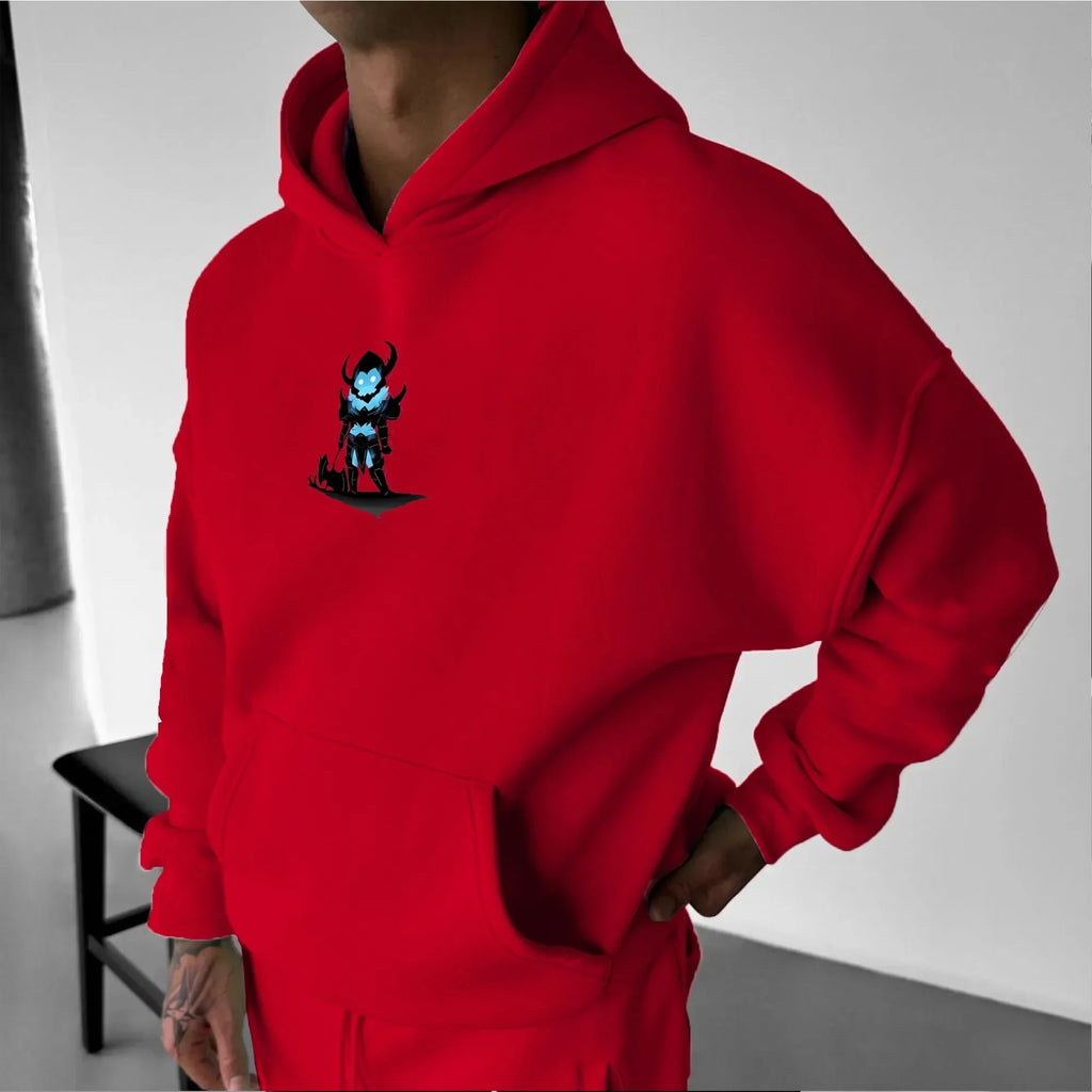 Solo Leveling Parent-child Clothing Autumn and Winter Japanese Hotblooded Animation Classic Character Hoodie Men's and Women's