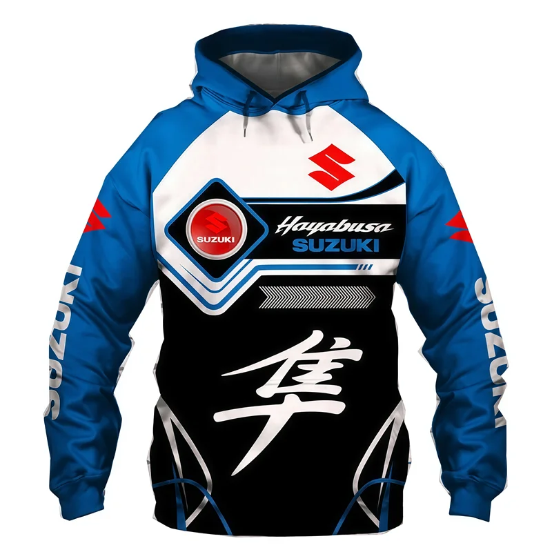 3DPrinted Autumn/Winter vintage Men's motorcycle hoodie Outdoor Street Casual Sport high-quality pullover Warm