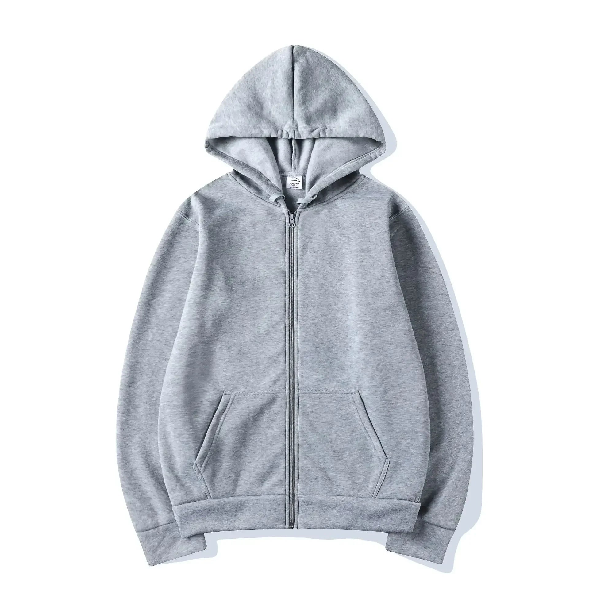 Men's Zip Up Hoodies Casual Zipper Jacket Coats Women Fleece Autumn Winter Harajuku Gothic Hooded Sweatshirts Sports Streetwear