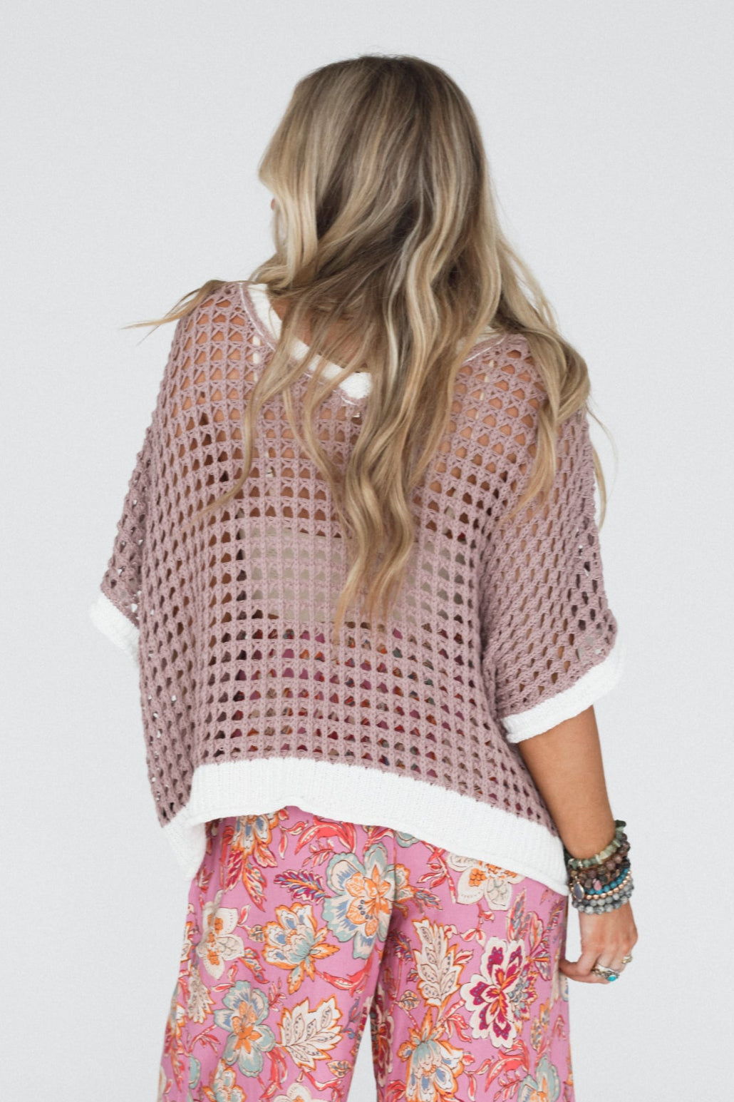 Peace Oasis Top - Mauve