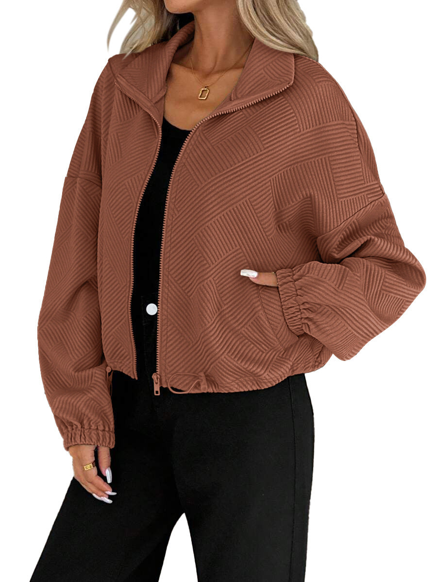 Women's Loose Baseball Uniform Coat