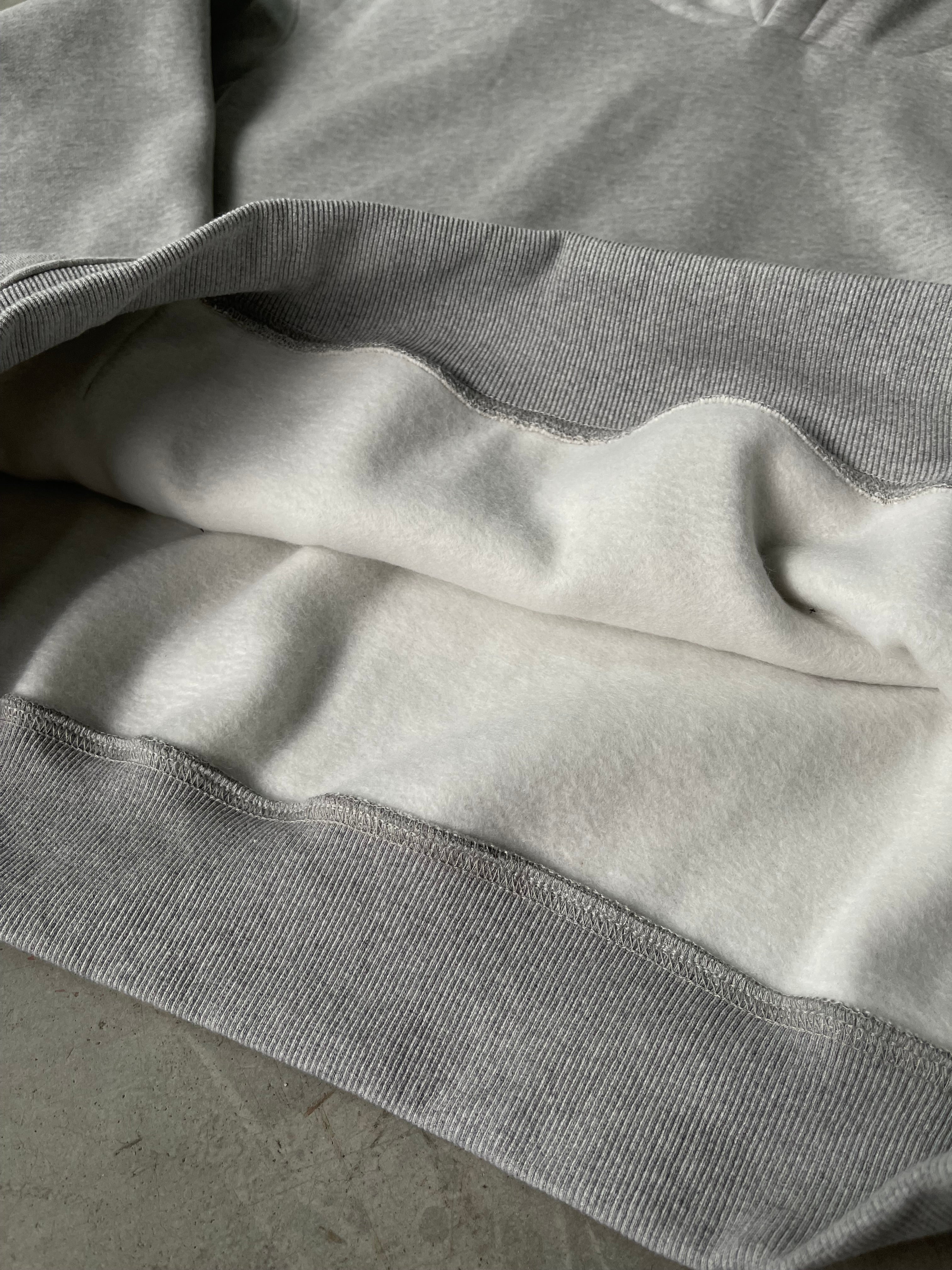 Heavyweight Pullover Hoodie - Athletic Grey (v2)