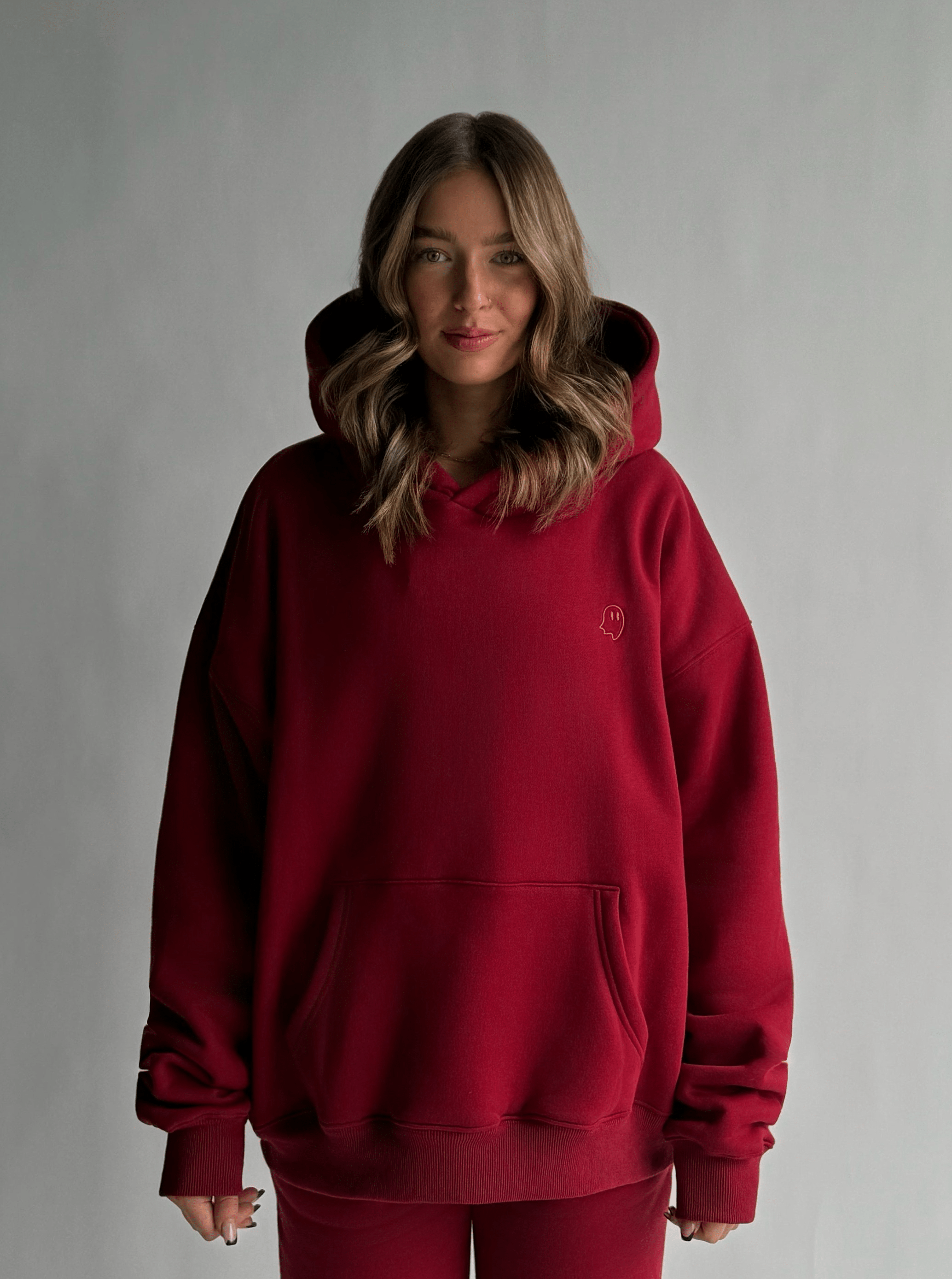 Heavyweight Pullover Hoodie ¡ª College Red (v2)