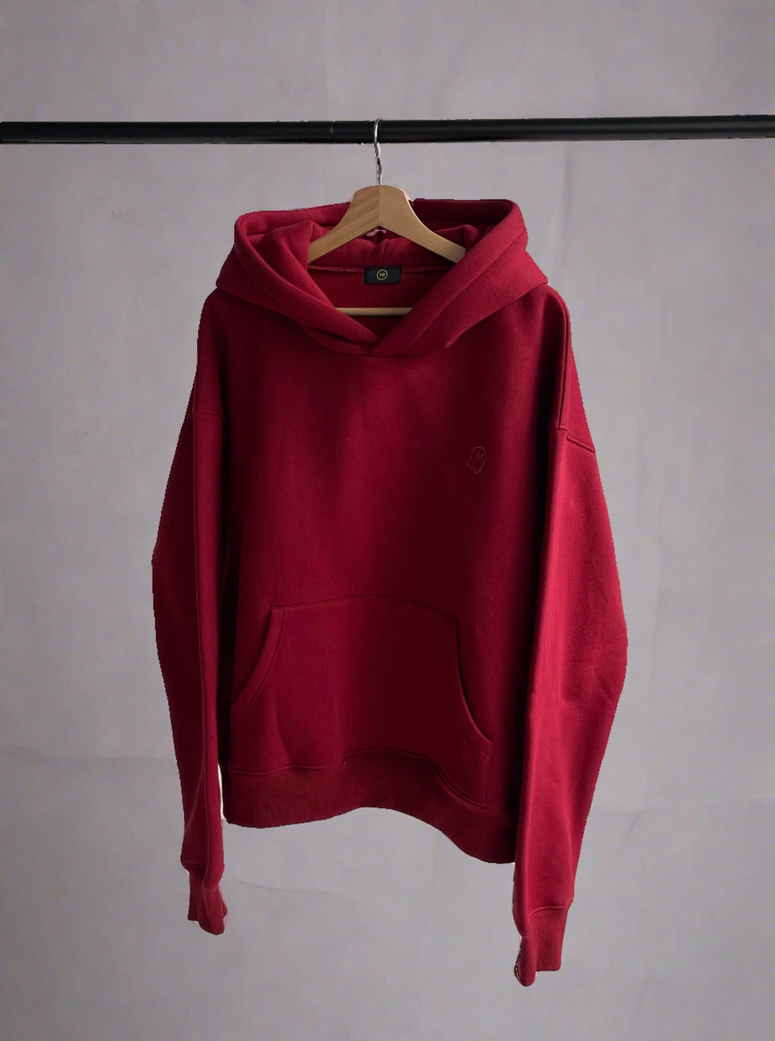 Heavyweight Pullover Hoodie ¡ª College Red (v2)