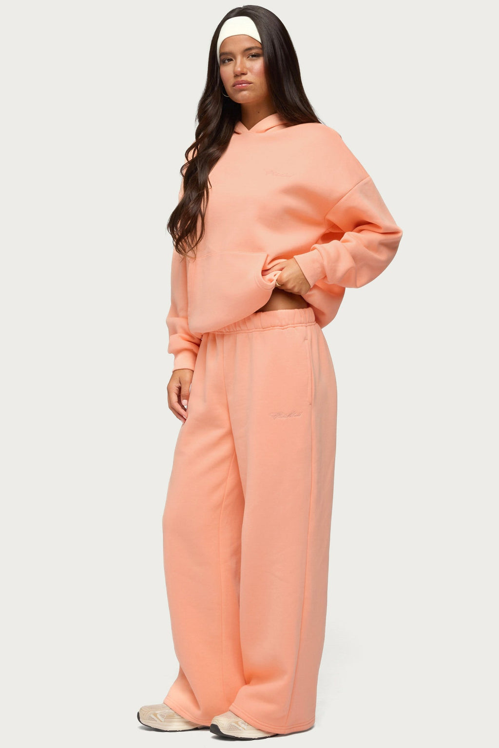 Basic Girl Wide Leg Edikted Sweatpants
