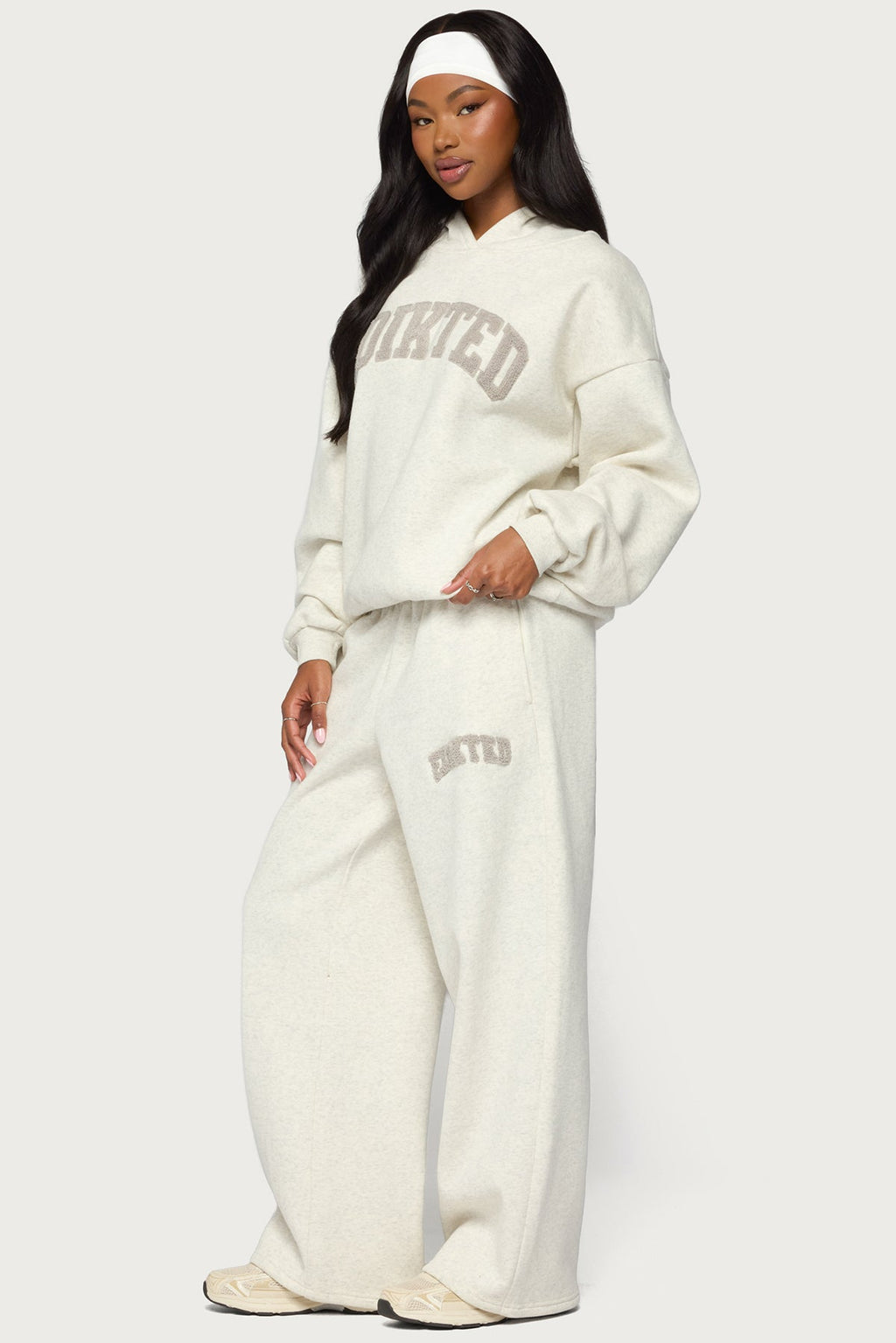 Edikted To You Wide Leg Sweatpants