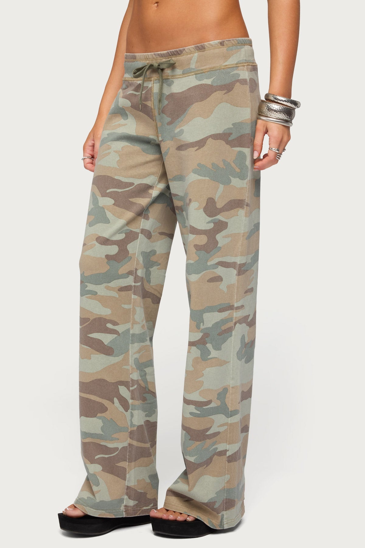 Kenan Straight Leg Camo Sweatpants