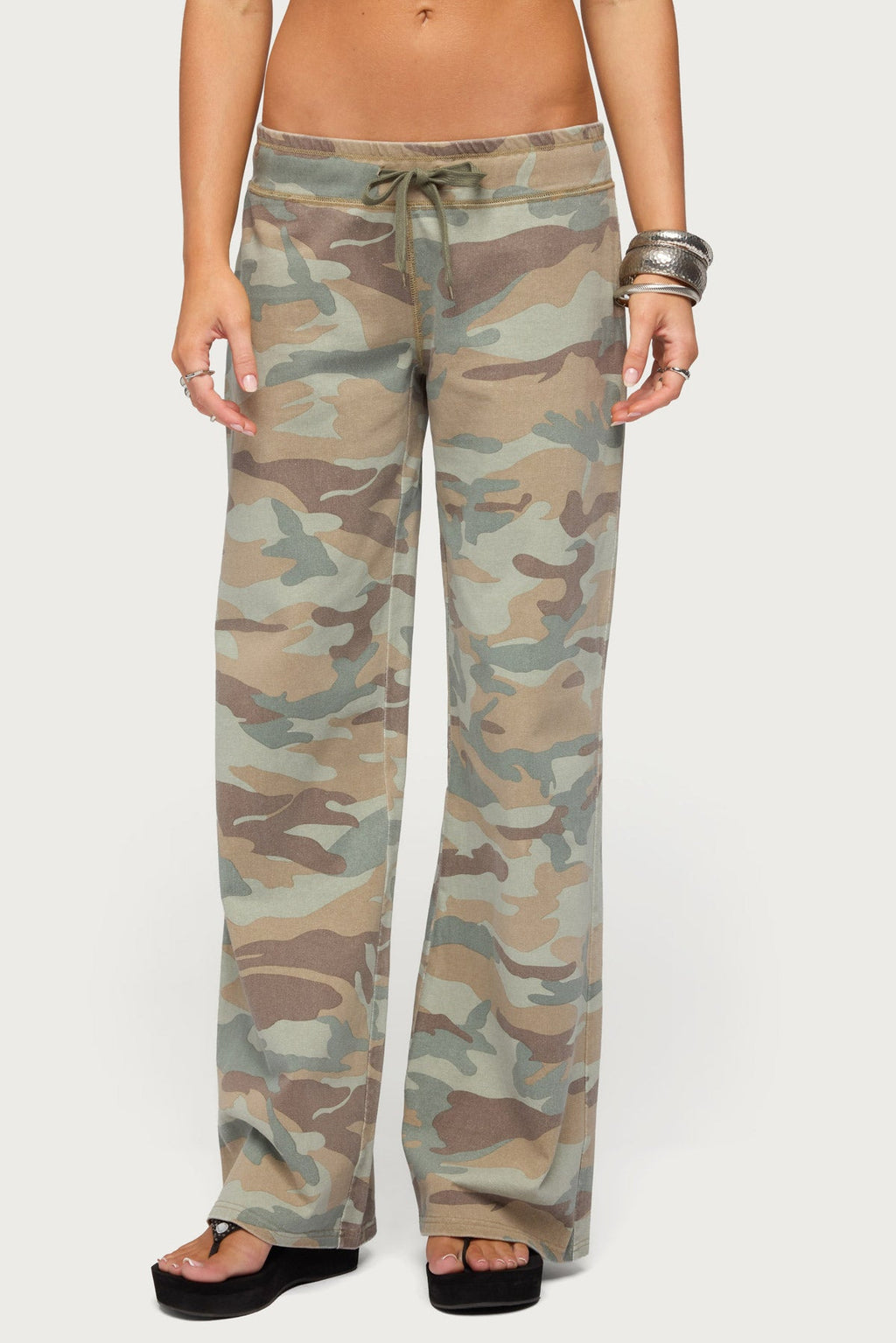 Kenan Straight Leg Camo Sweatpants