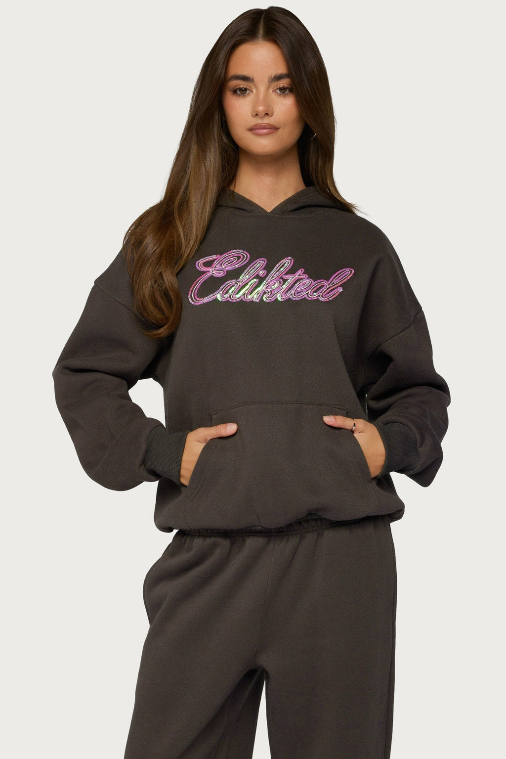 Always Edikted Sequin Hoodie