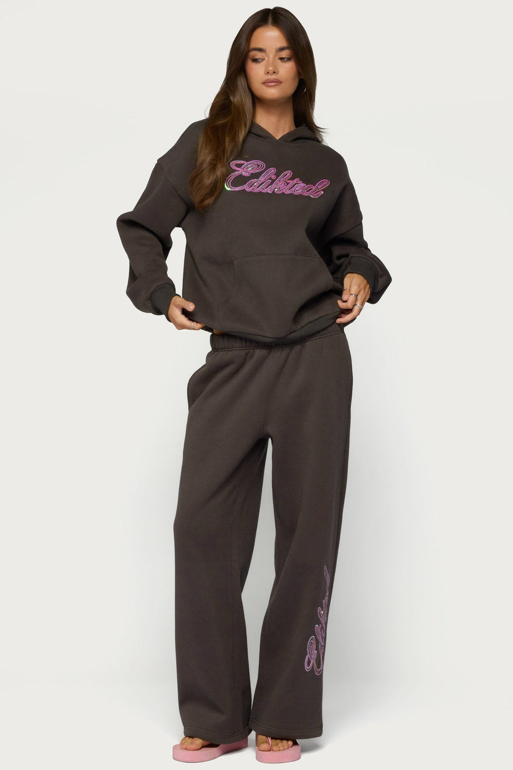 Always Edikted Sequin Sweatpants