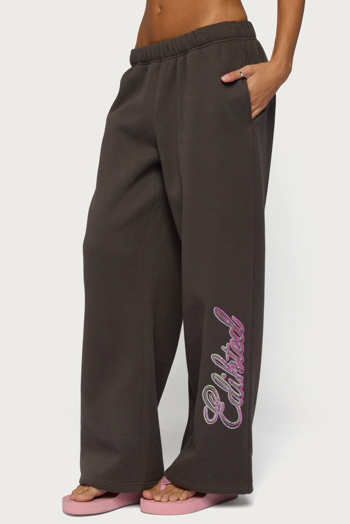 Always Edikted Sequin Sweatpants