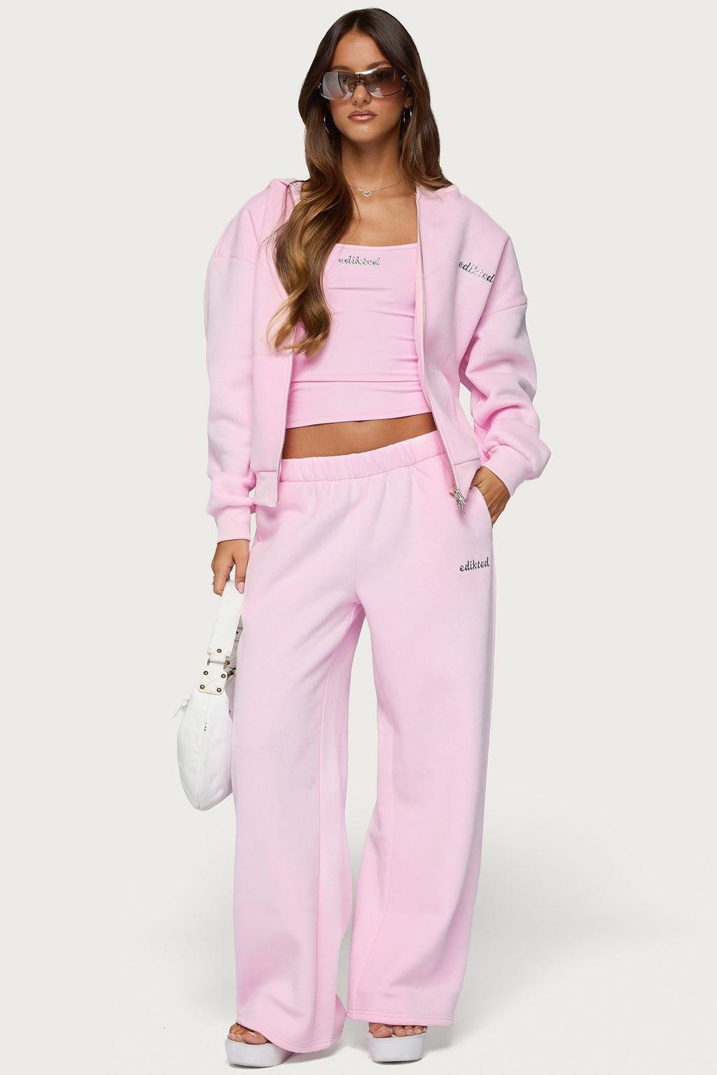 Edikted Diva Zip Up Hoodie